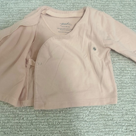 Pehr organic cotton cardigan with snap - Picture 3 of 5